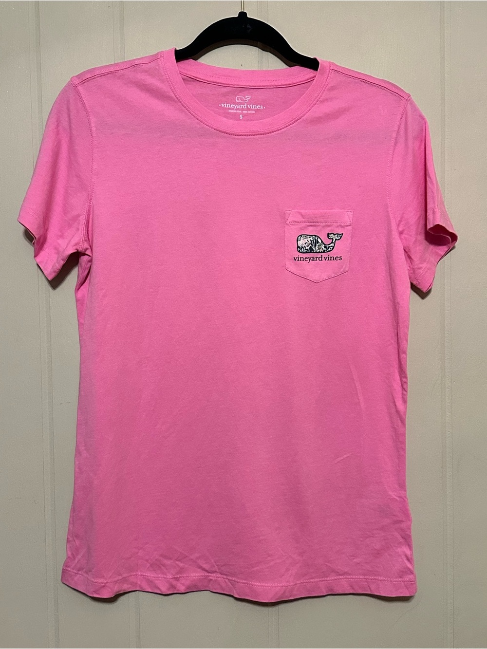 Vineyard Vines Women’s Pocket T‑Shirt - Pink Size Small